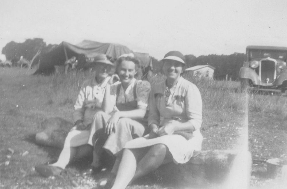 Camping grounds at Donnybrook in early 1940