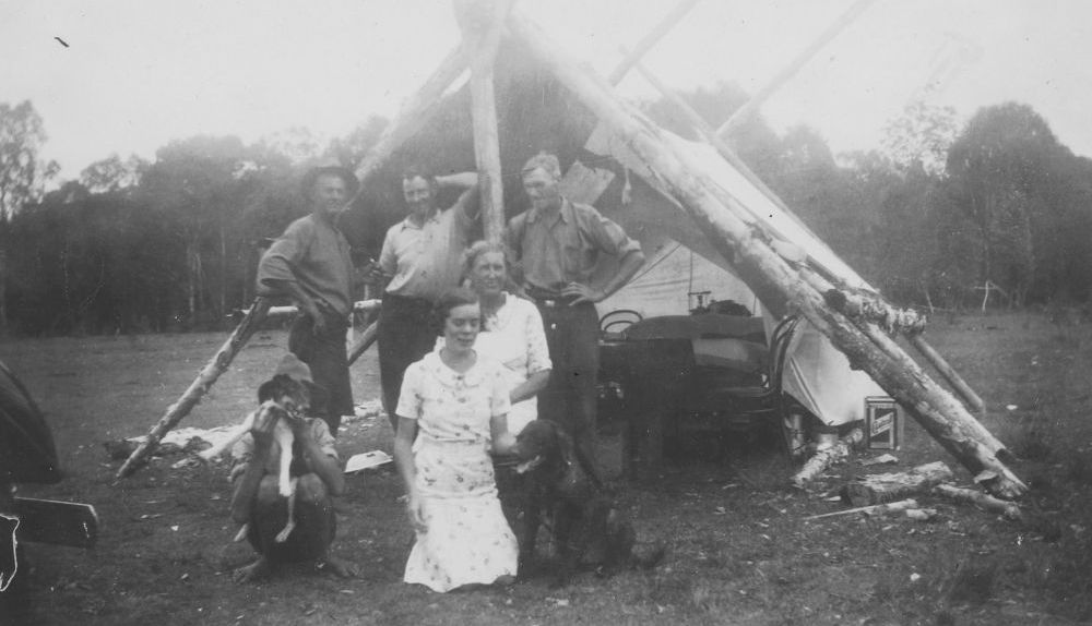 Group camping at Donnybrook