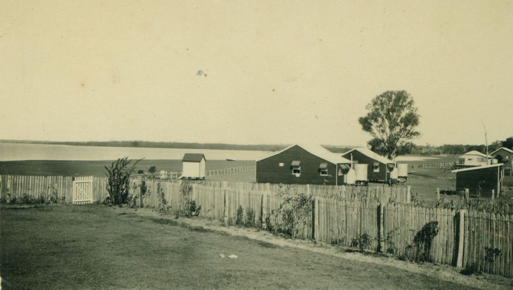Early view from Wallin's house / kiosk in the 1930s