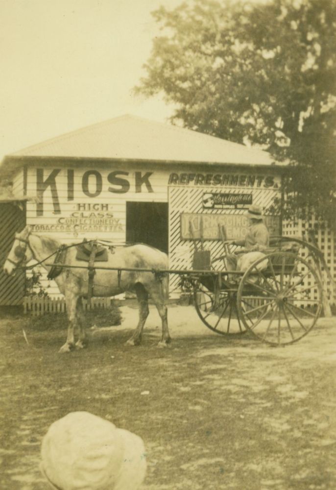 Deception Bay Kiosk, Bayview Terrace Deception Bay, ca. 1935