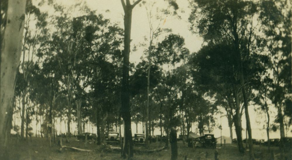 Visitors and Campers at Deception Bay