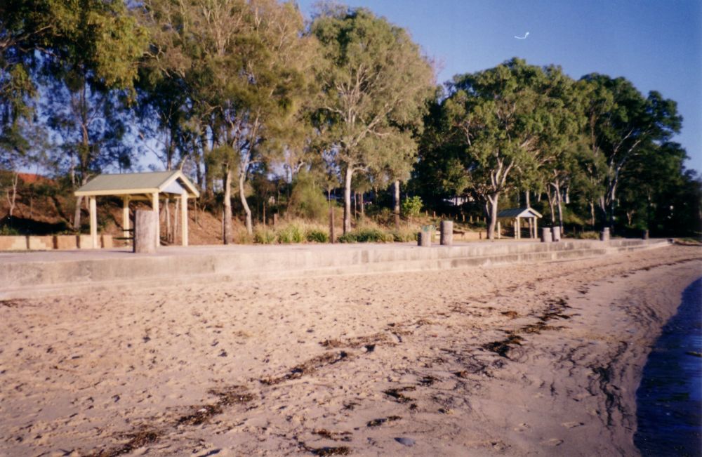 Northern end foreshore at Deception Bay in 2002