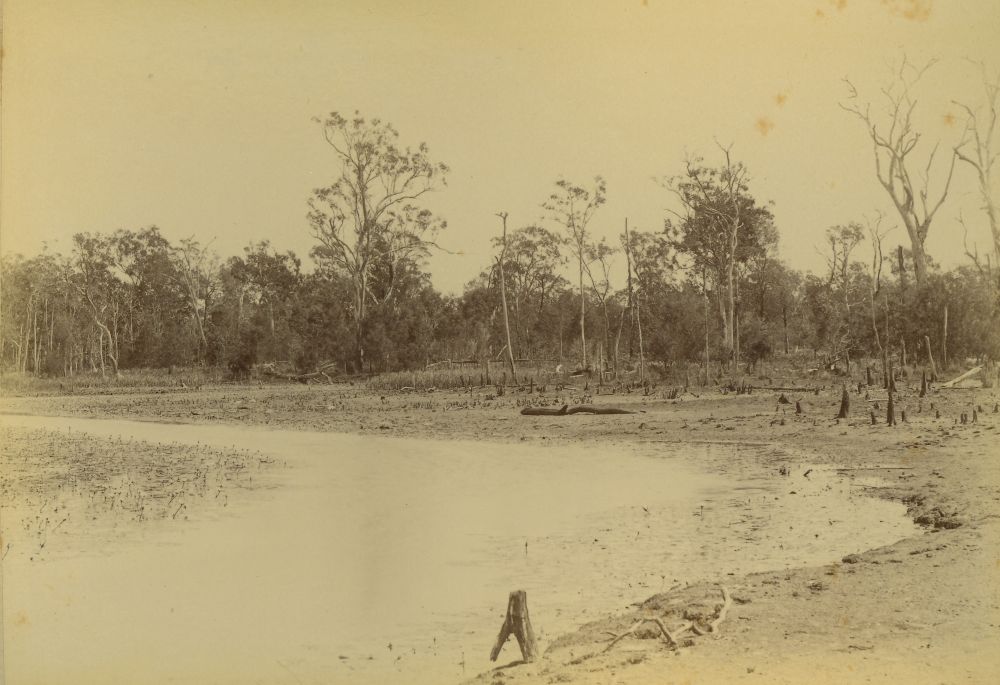 Deception Bay Foreshore as it appeared in the 1890s