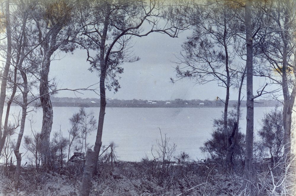 View of the mainland from Bribie Island