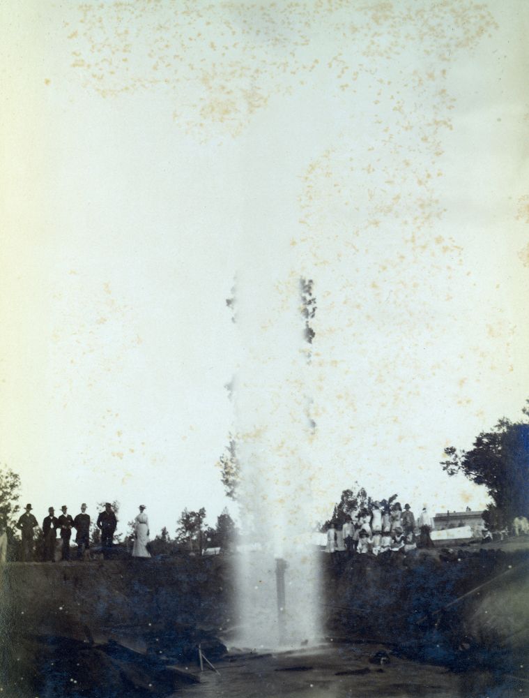 Water bore at Charleville