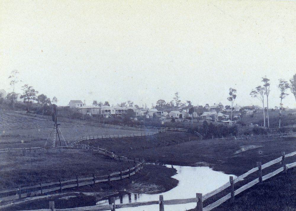 The Brisbane suburb of Kelvin Grove in 1894