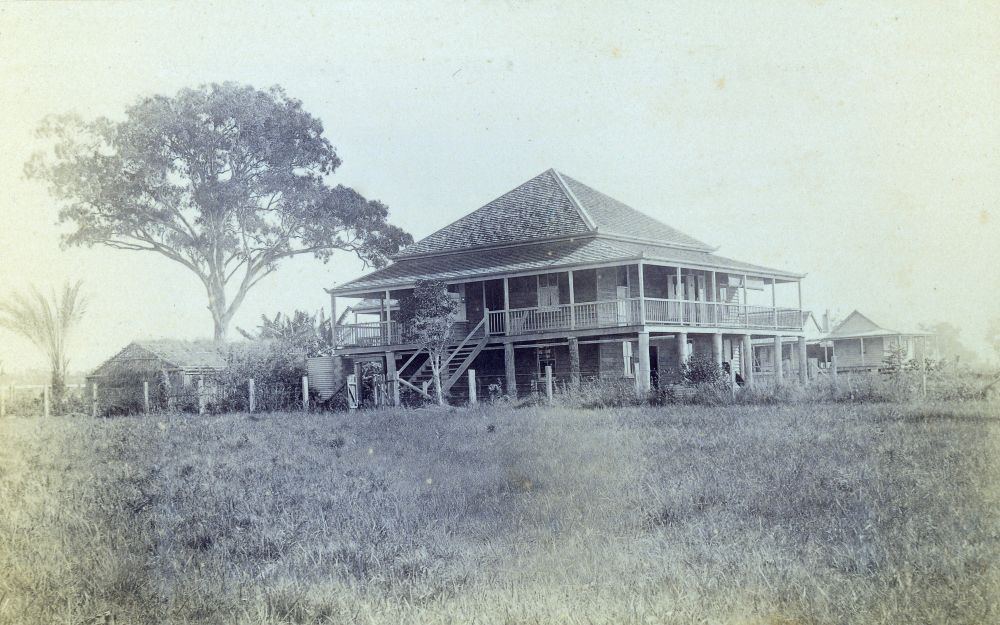 Deception Bay homestead of Dr Thomas Lane Bancroft (1860-1933)