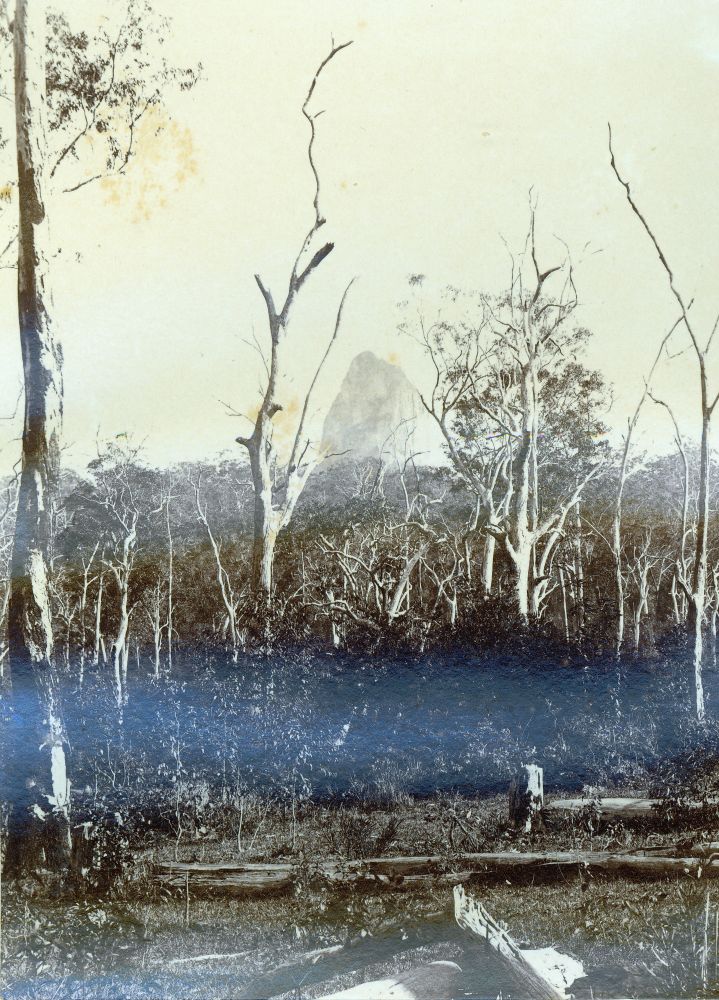 Mt Coonowrin (Crookneck) from Gympie Road