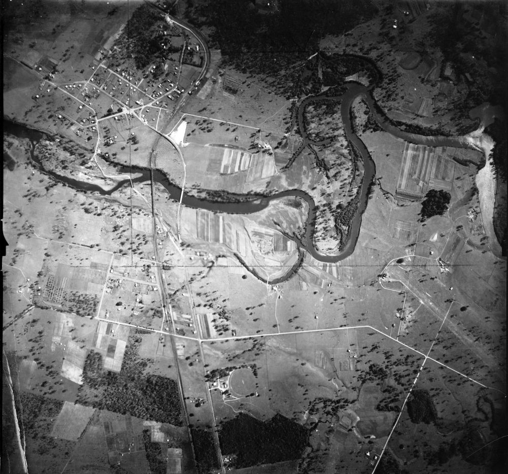 Aerial View of Petrie, ca. 1942