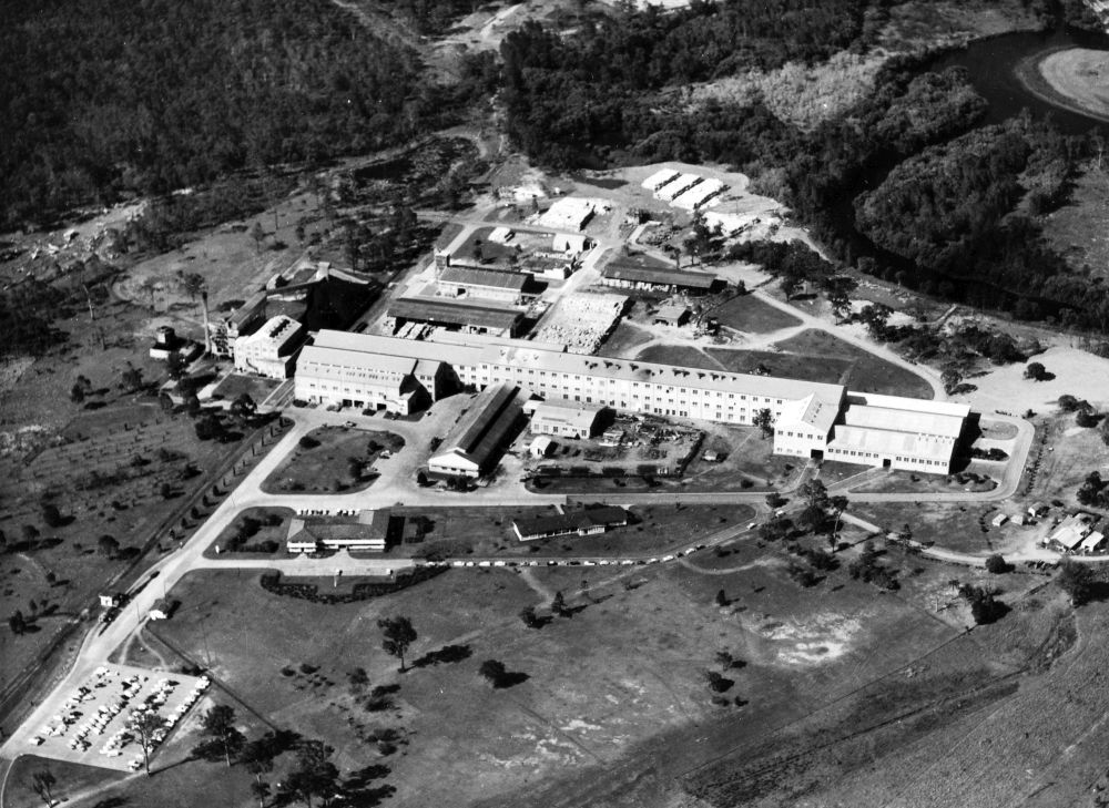 Aerial view of the APM Petrie Mill site
