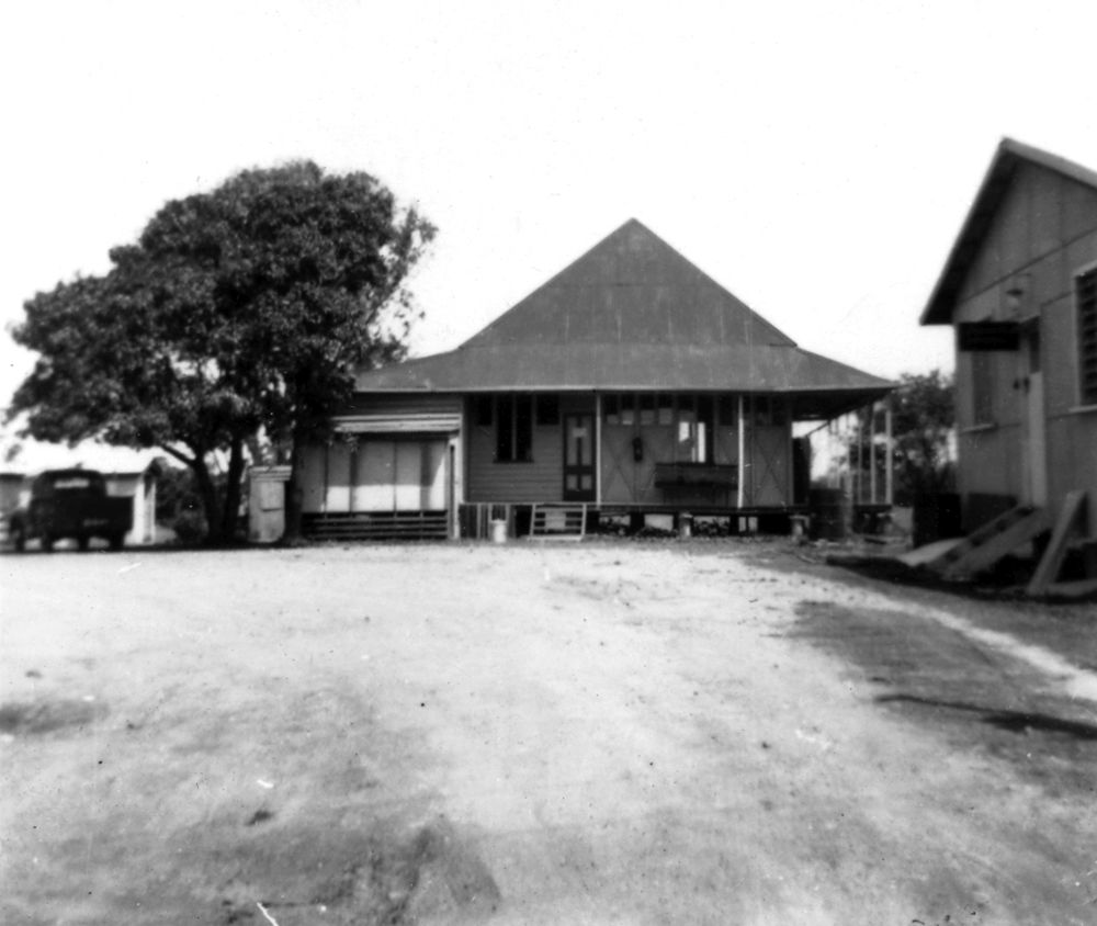 Original farmhouse previously occupied by the White family