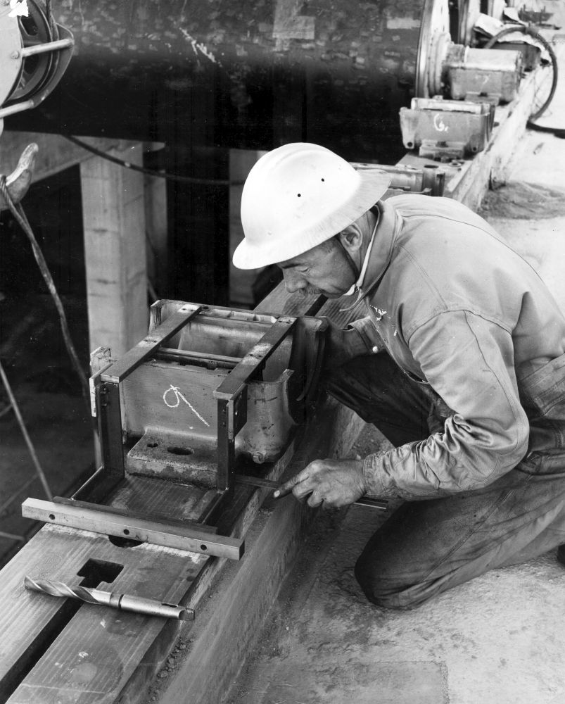 Unknown employee who worked at the Petrie Mill