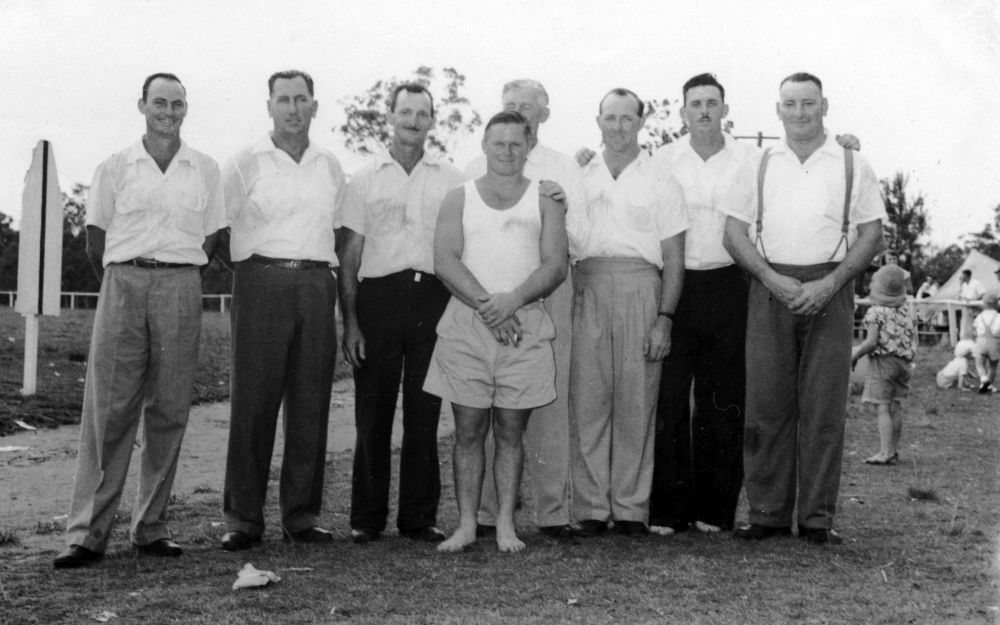 Workers attending a social function