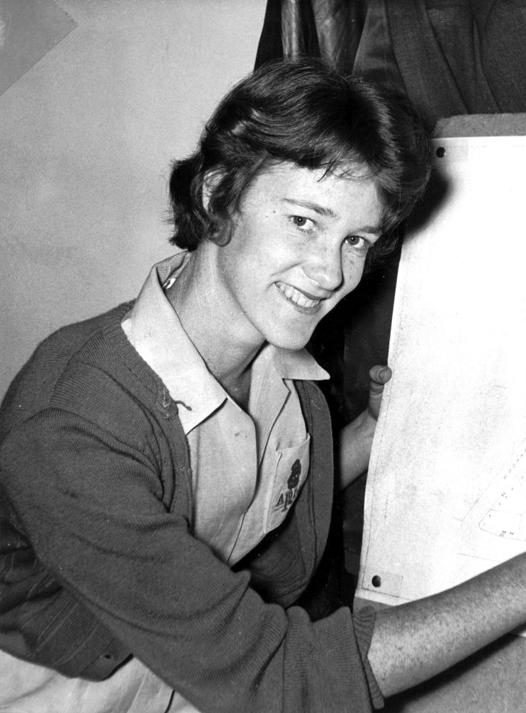 Val Stevens worked at the Petrie Mill as one of the office staff