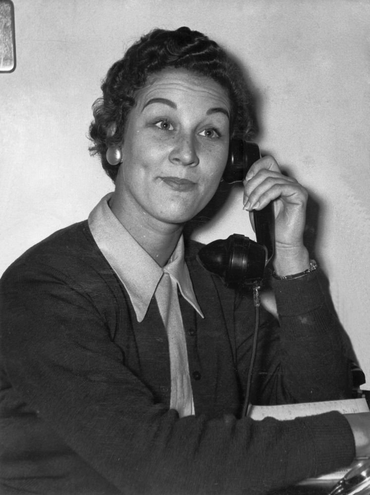 Violet Watkins worked at the Petrie Mill as one of the office staff