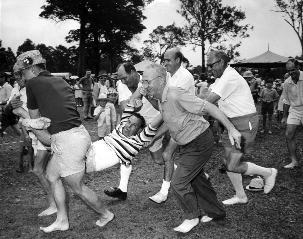 Hijinks at a Christmas party