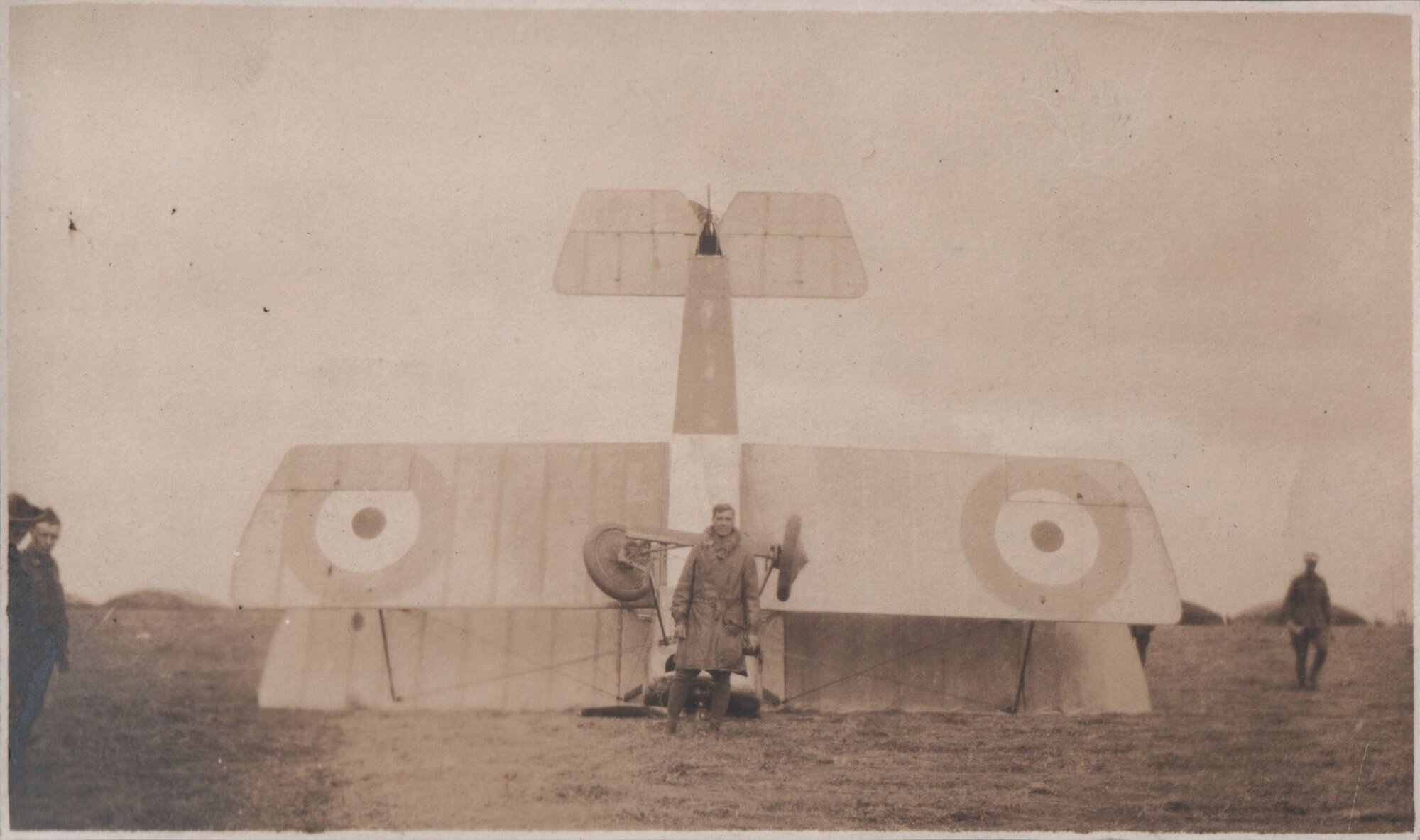 Sopwith Pub blown over by the wind