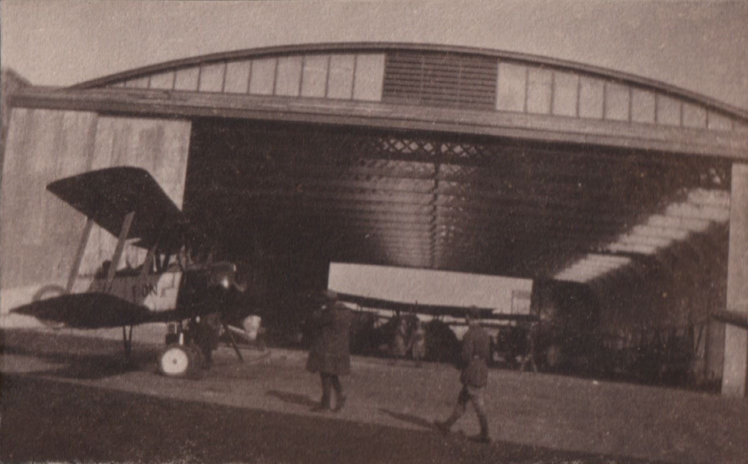 Permanent Hangar in Minchinhampton, England