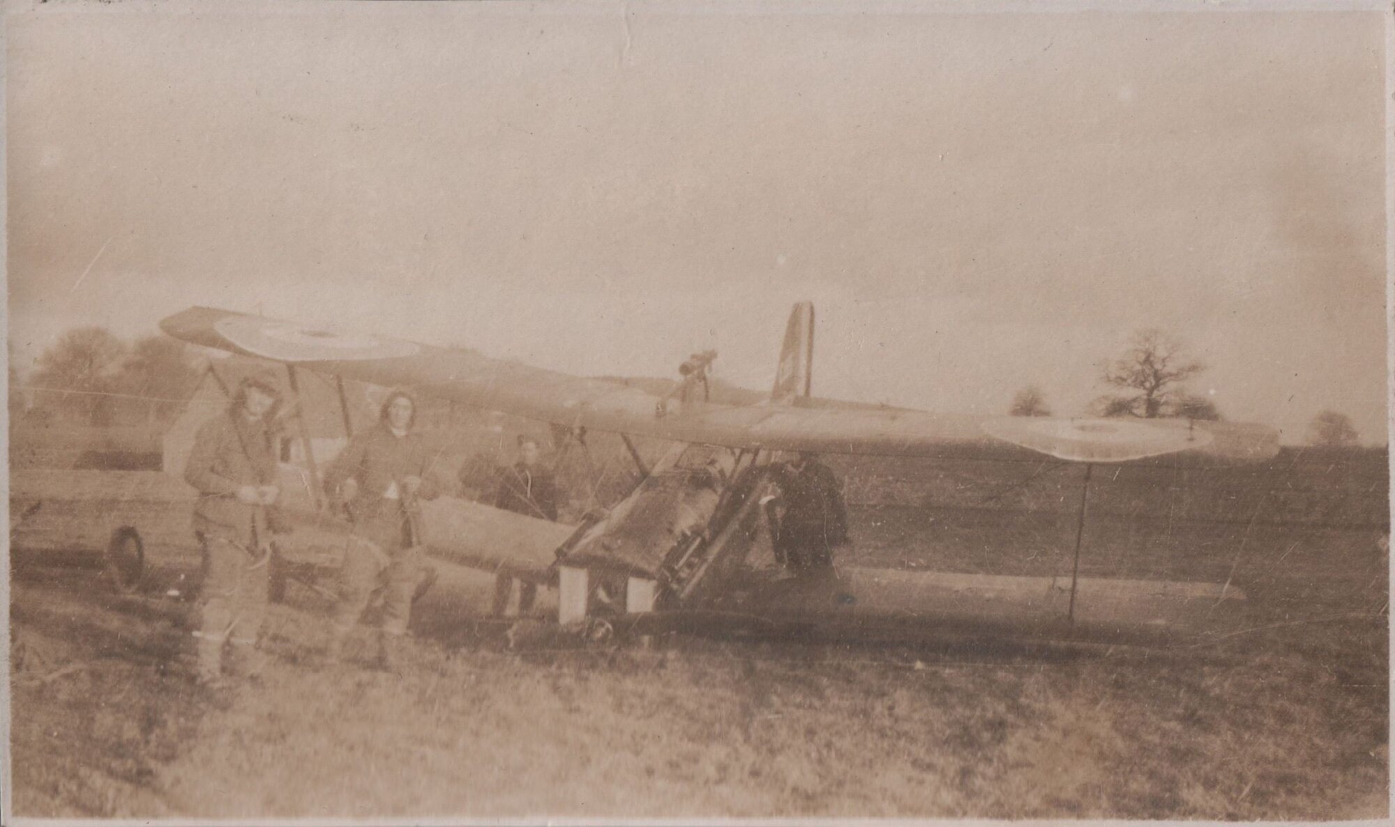 Myer's plane crash (front view)