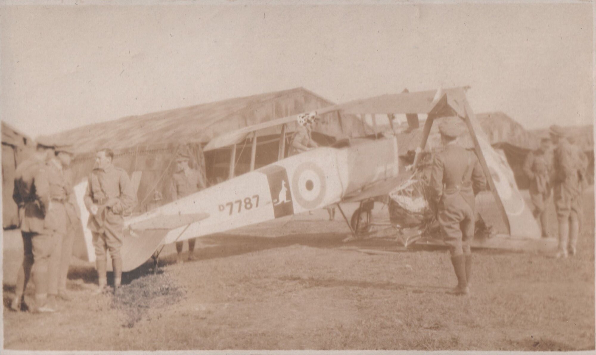 Result of one machine landing on another