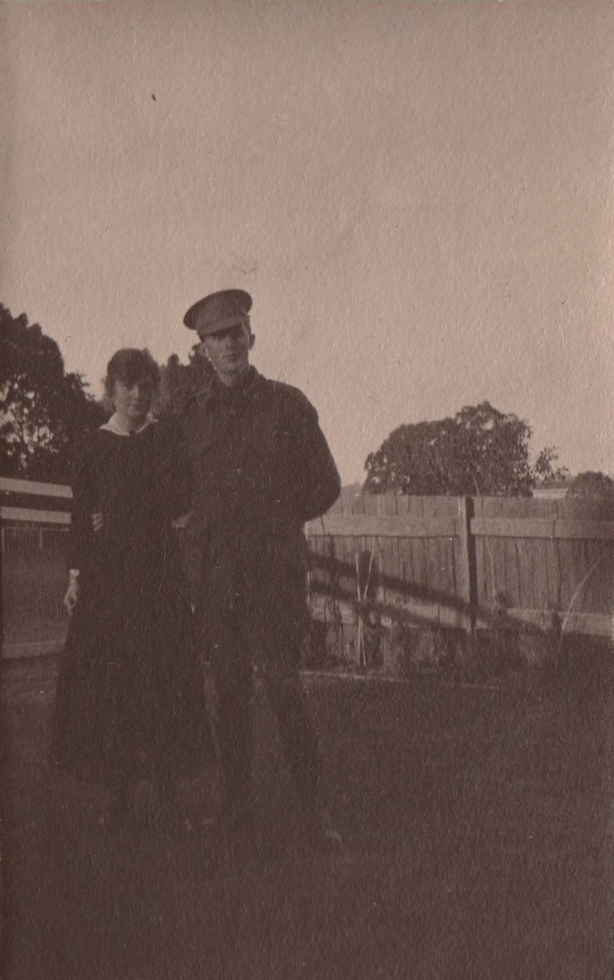 Gwerne and Sybil, 1 July 1917