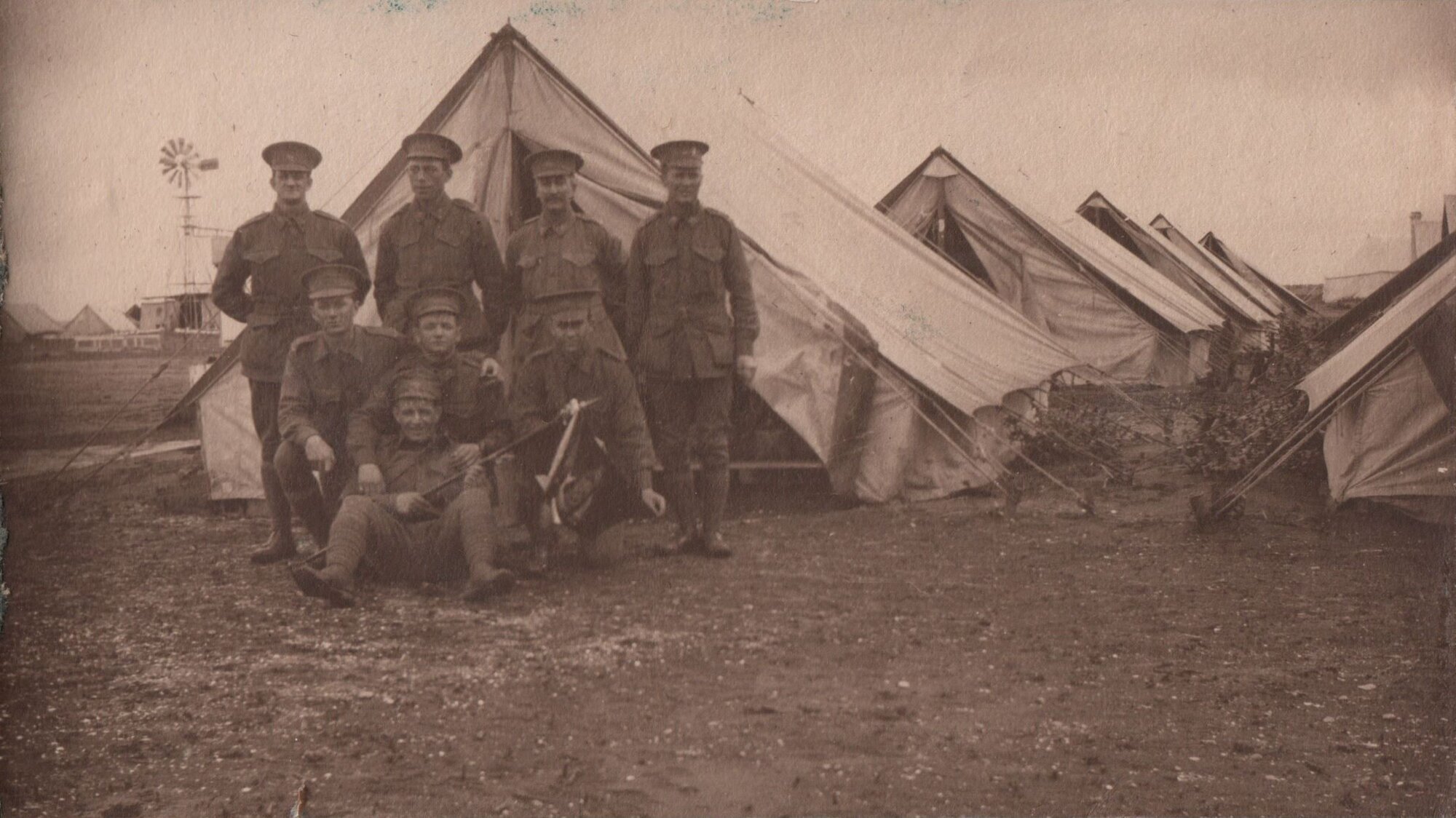 Laverton Camp, Victoria, 8 from Queensland - September 1917