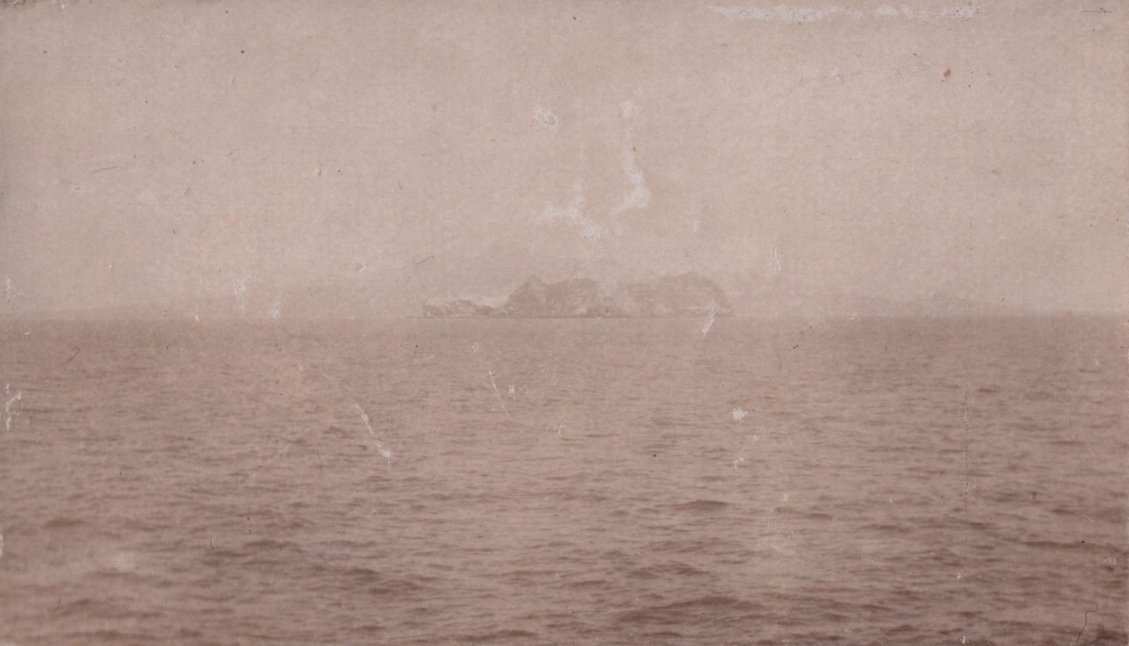 View from on board a ship