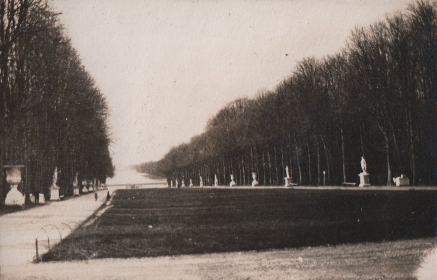 Statues in the garden at Versailles, France