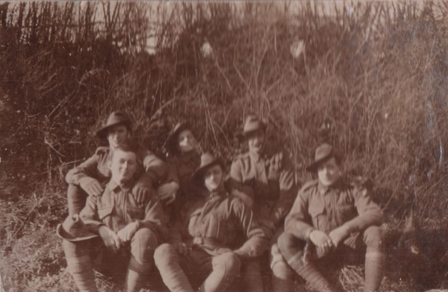 Six Armourers at Wendover