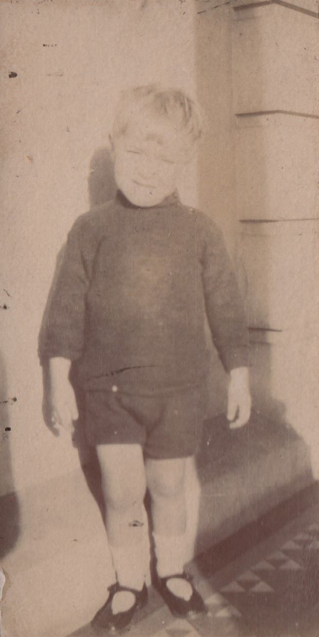 A wee one too, 1917