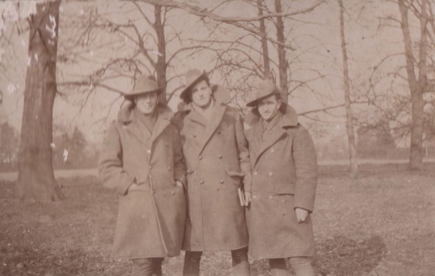 Three pals at Uxbridge