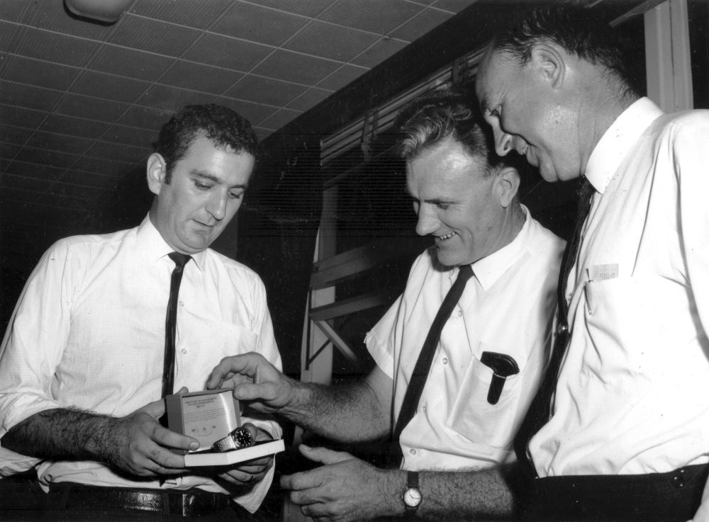 Presentation to Don McFarlane