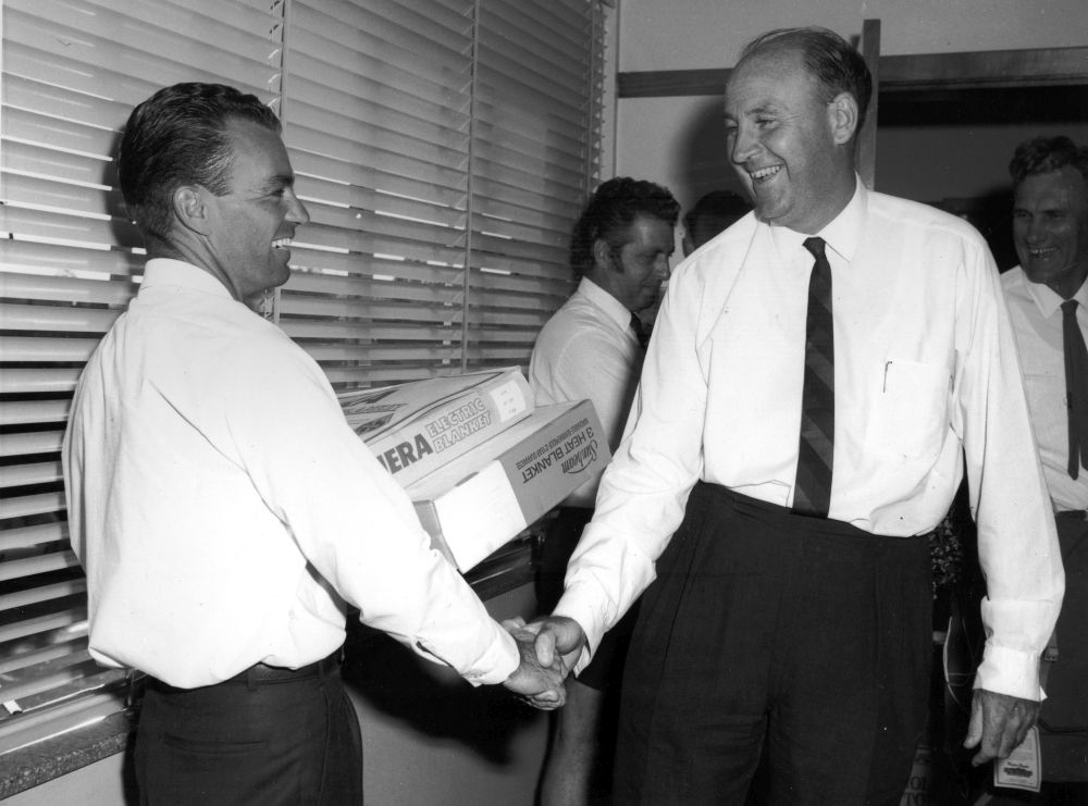 Presentation to Ken Heaney