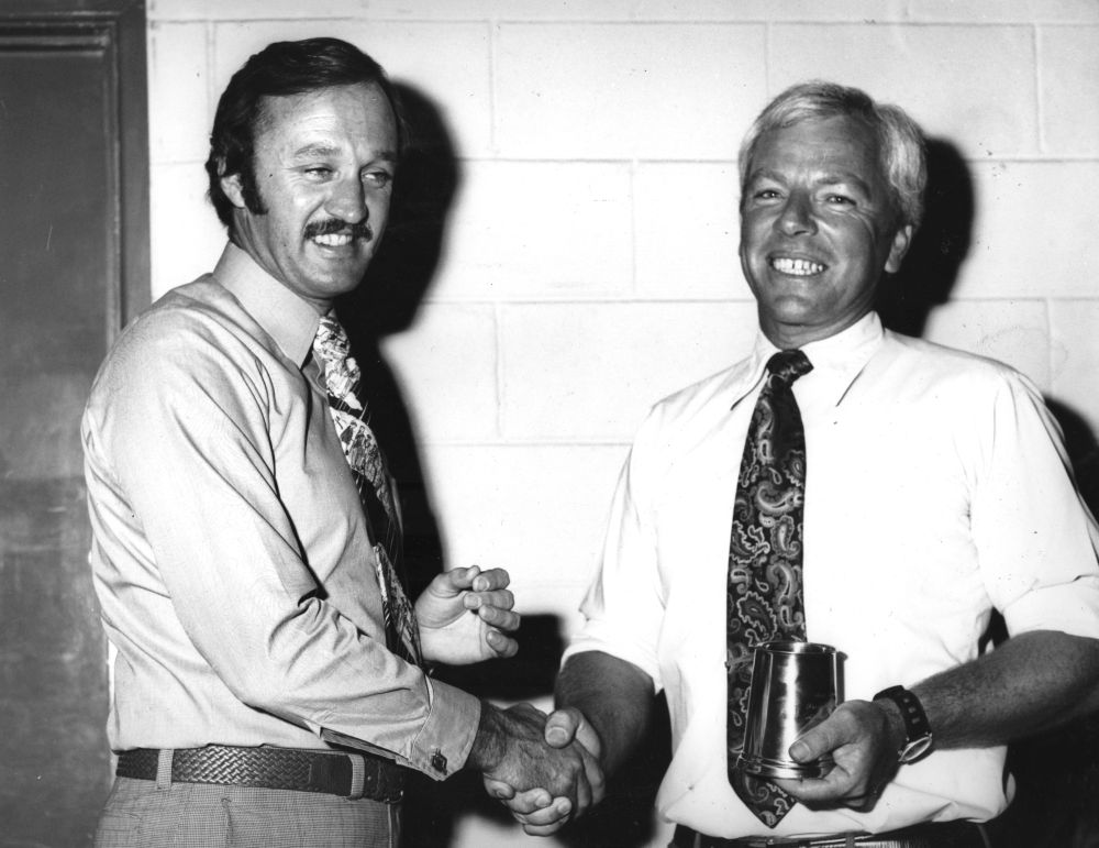 Presentation to John Lauder