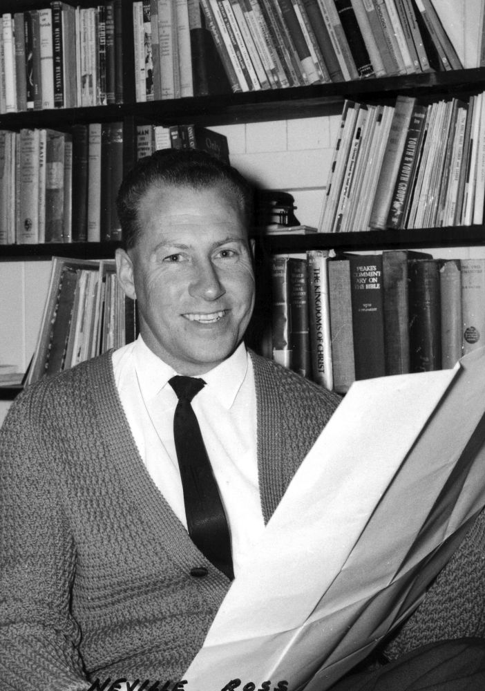 Reverend Neville Ross (Industrial Chaplain) at work