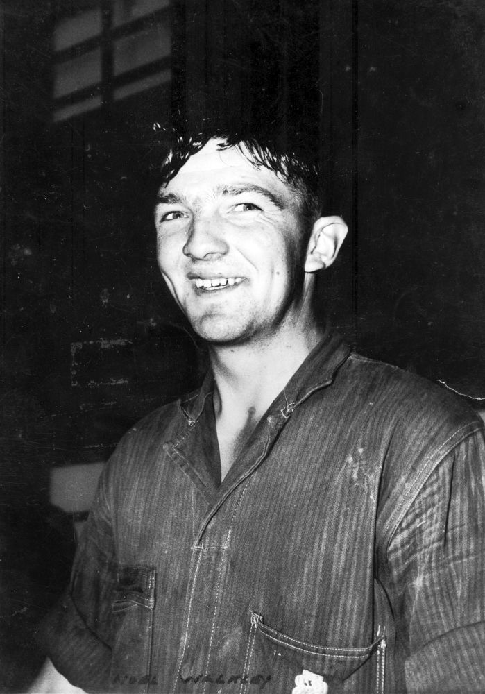 Noel Walkley at work