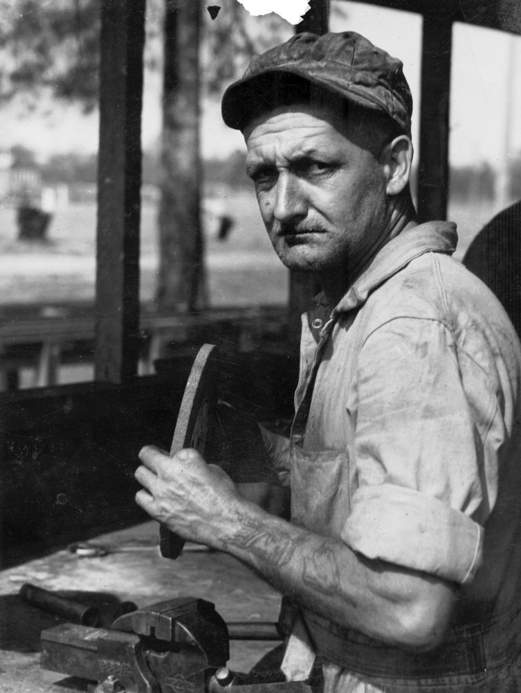 Unknown employee who worked at the Petrie Mill