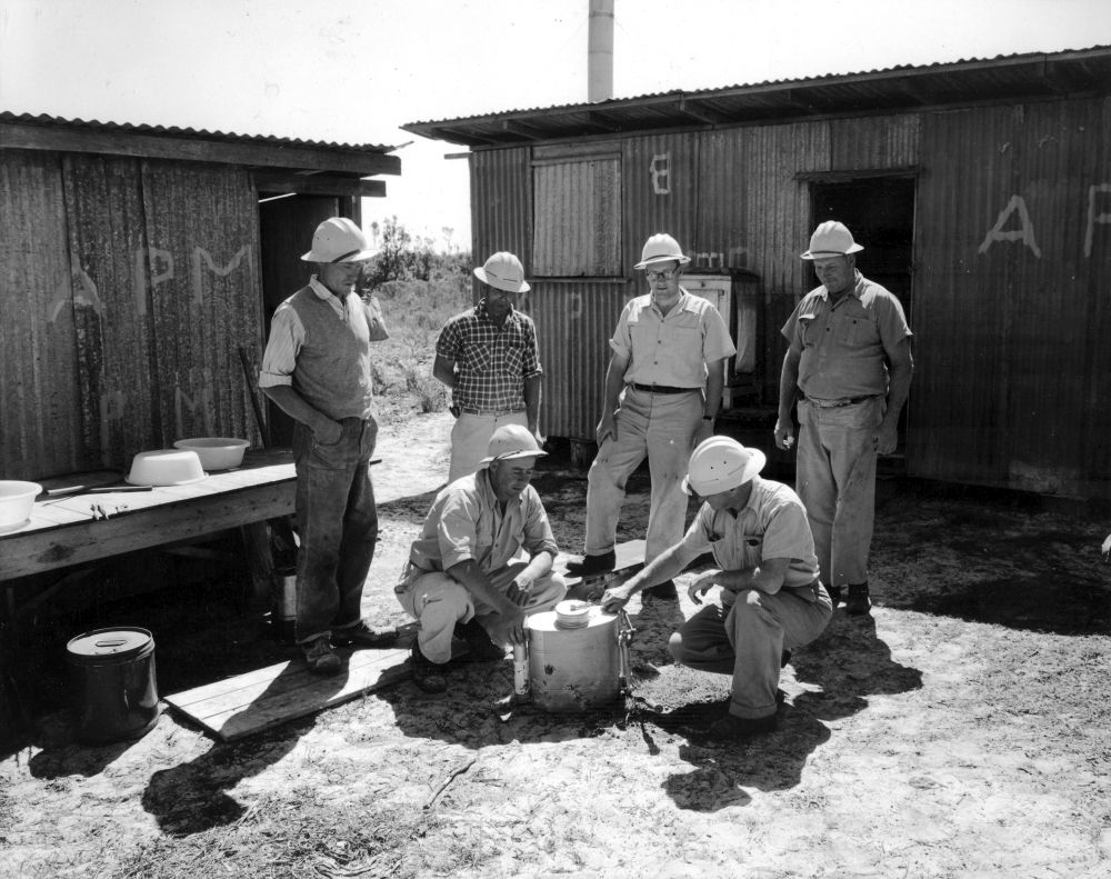 Bribie Island Camp in C Line, 18 September 1957