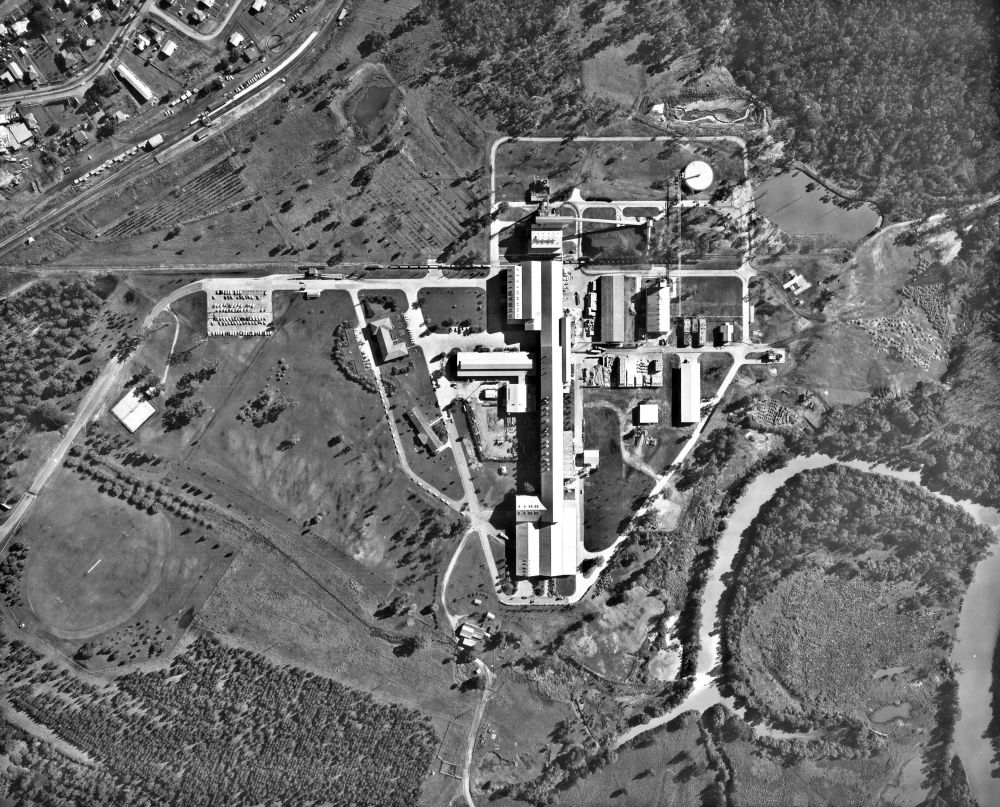 Aerial view of the APM Petrie Mill site