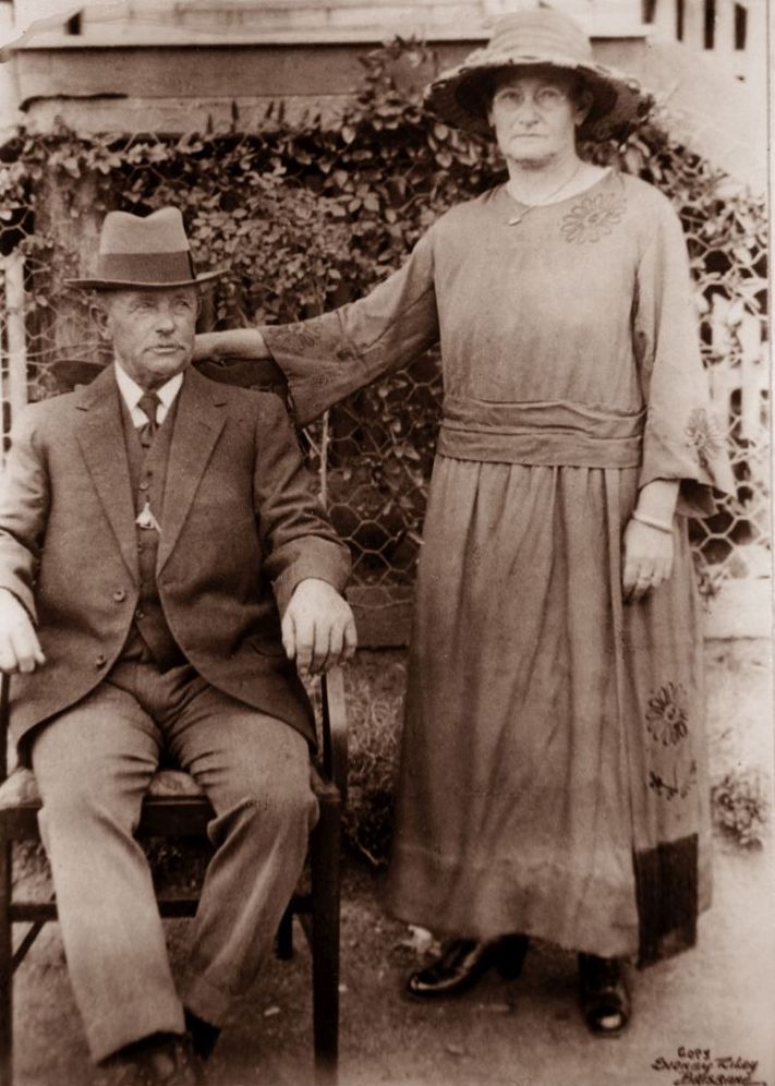 Johann Christian Wirth and his wife Maria Anna Wirth (nee Hess), Laceys Creek