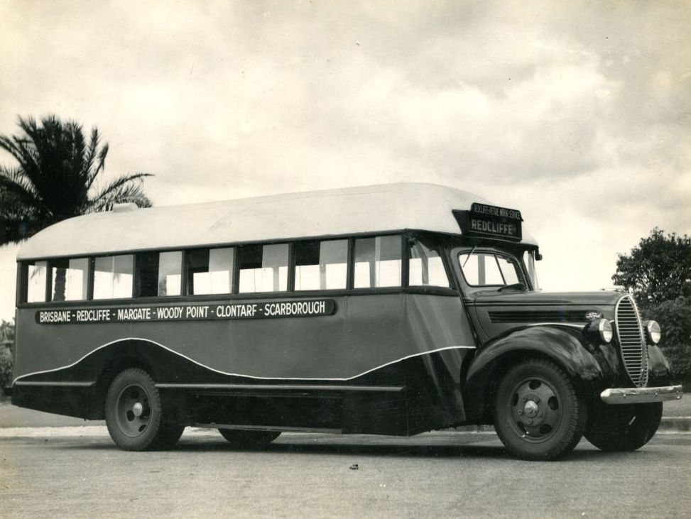 Completed bus after bodywork constructed in 1938