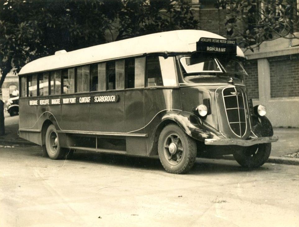 Studebaker bus with coal burner