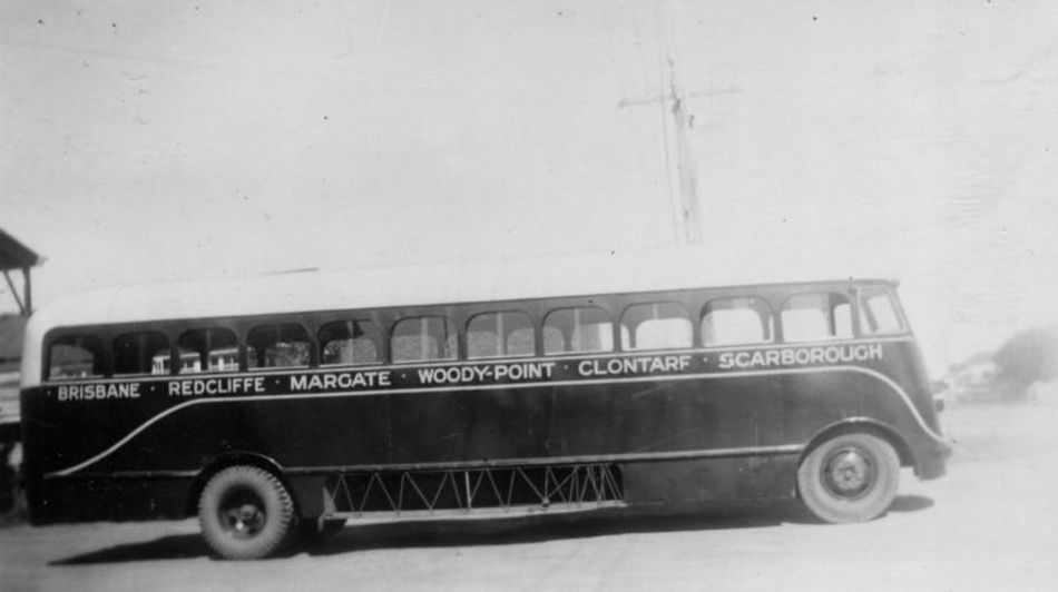 Bus at depot