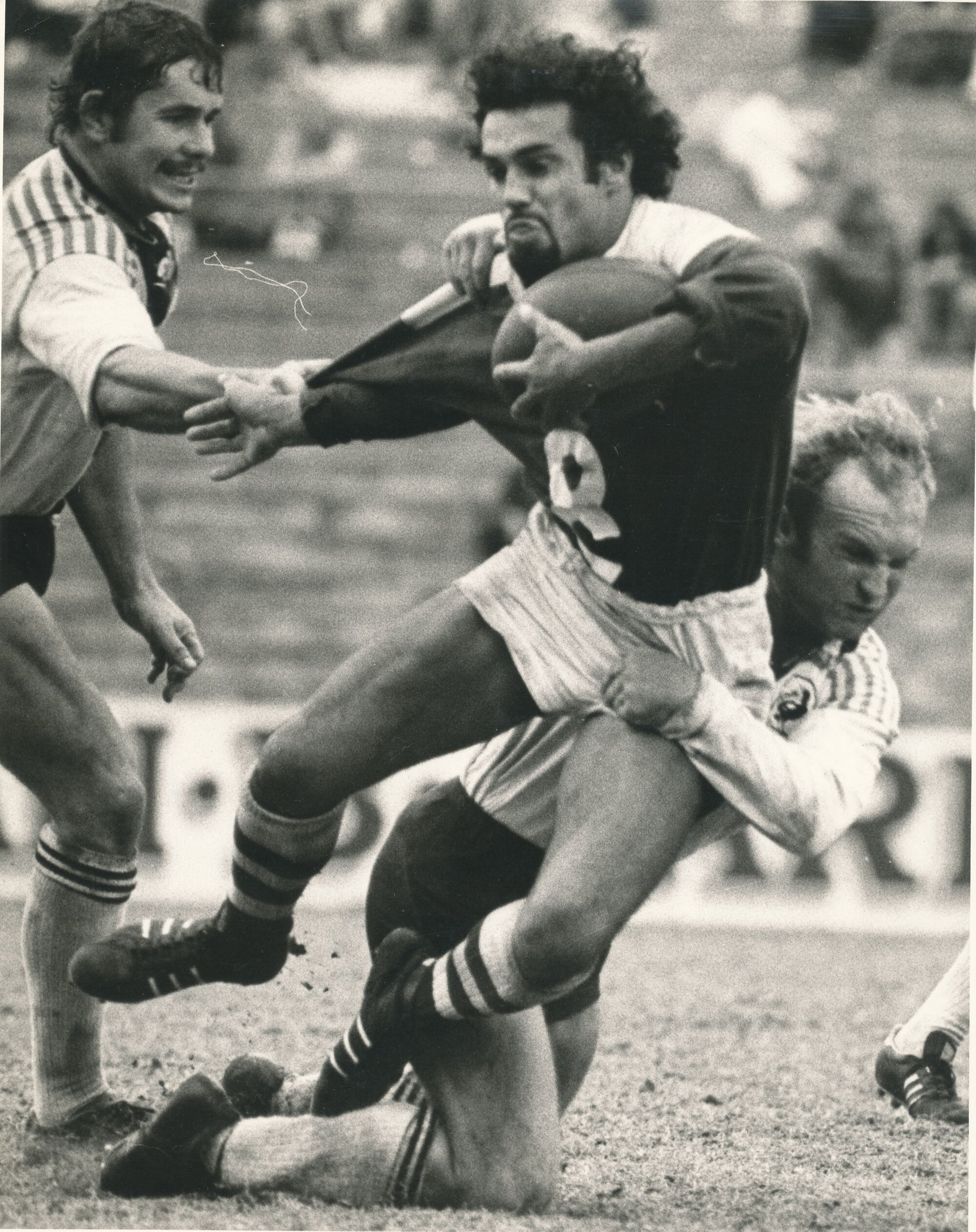 Rugby League game, Ian Thinee