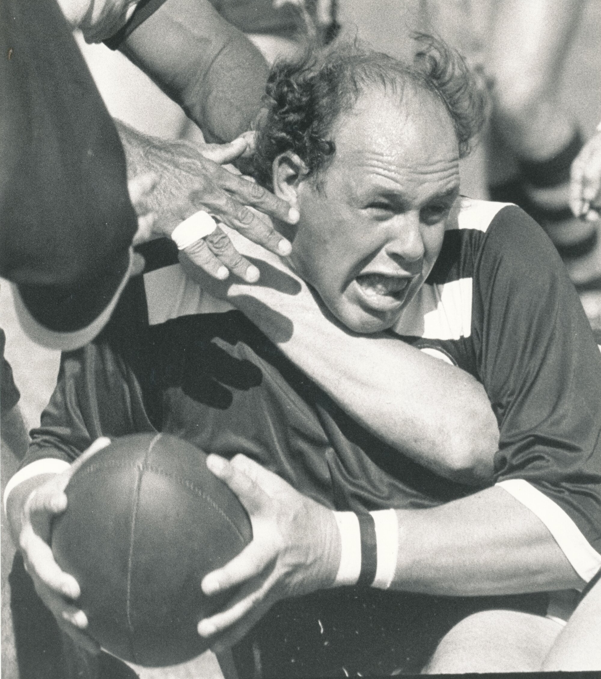 Rugby League game - Darryl van de Velde