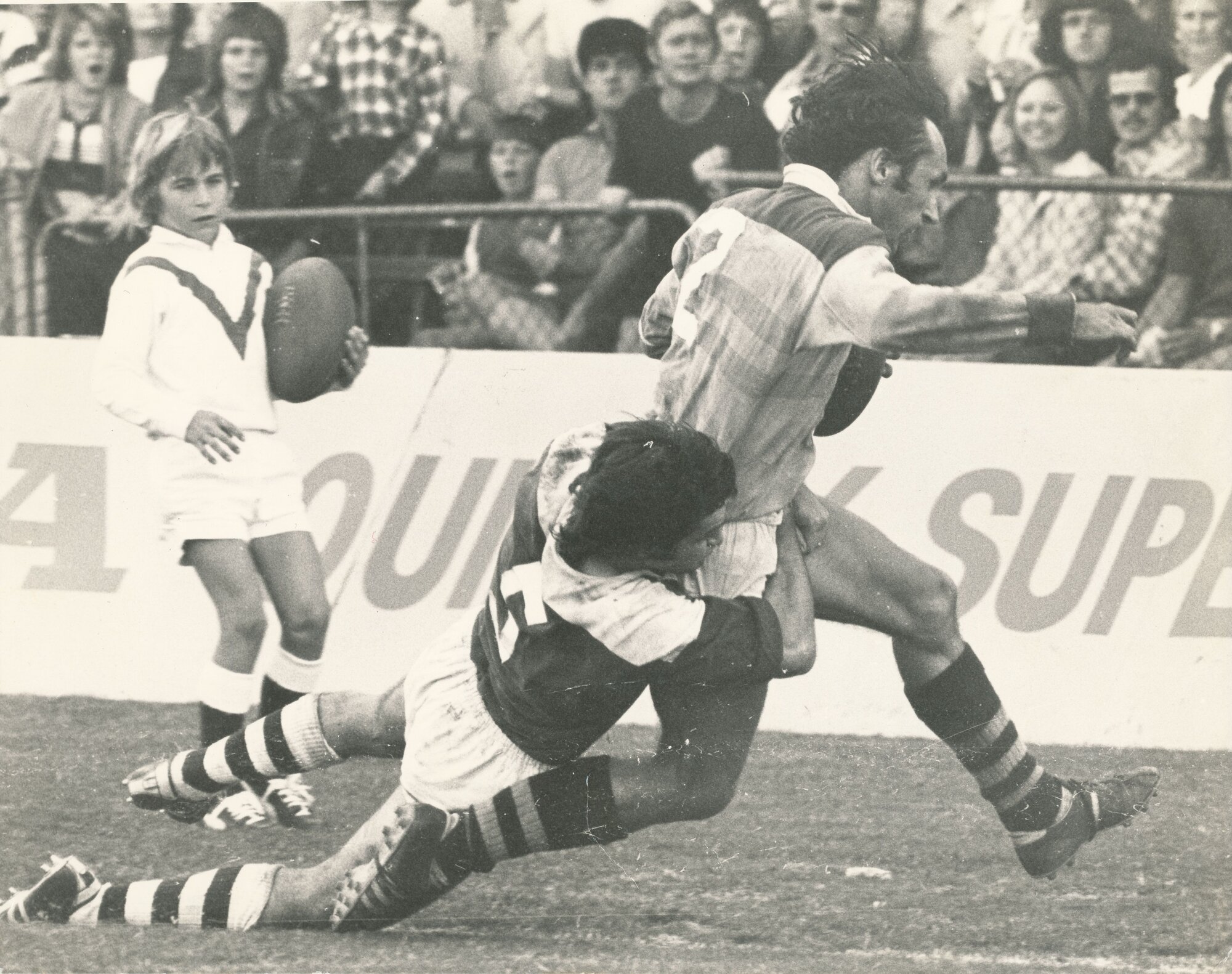 Rugby League game - Vic Tighe