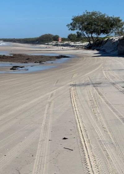 Bribie Beach Up North After The Cyclone