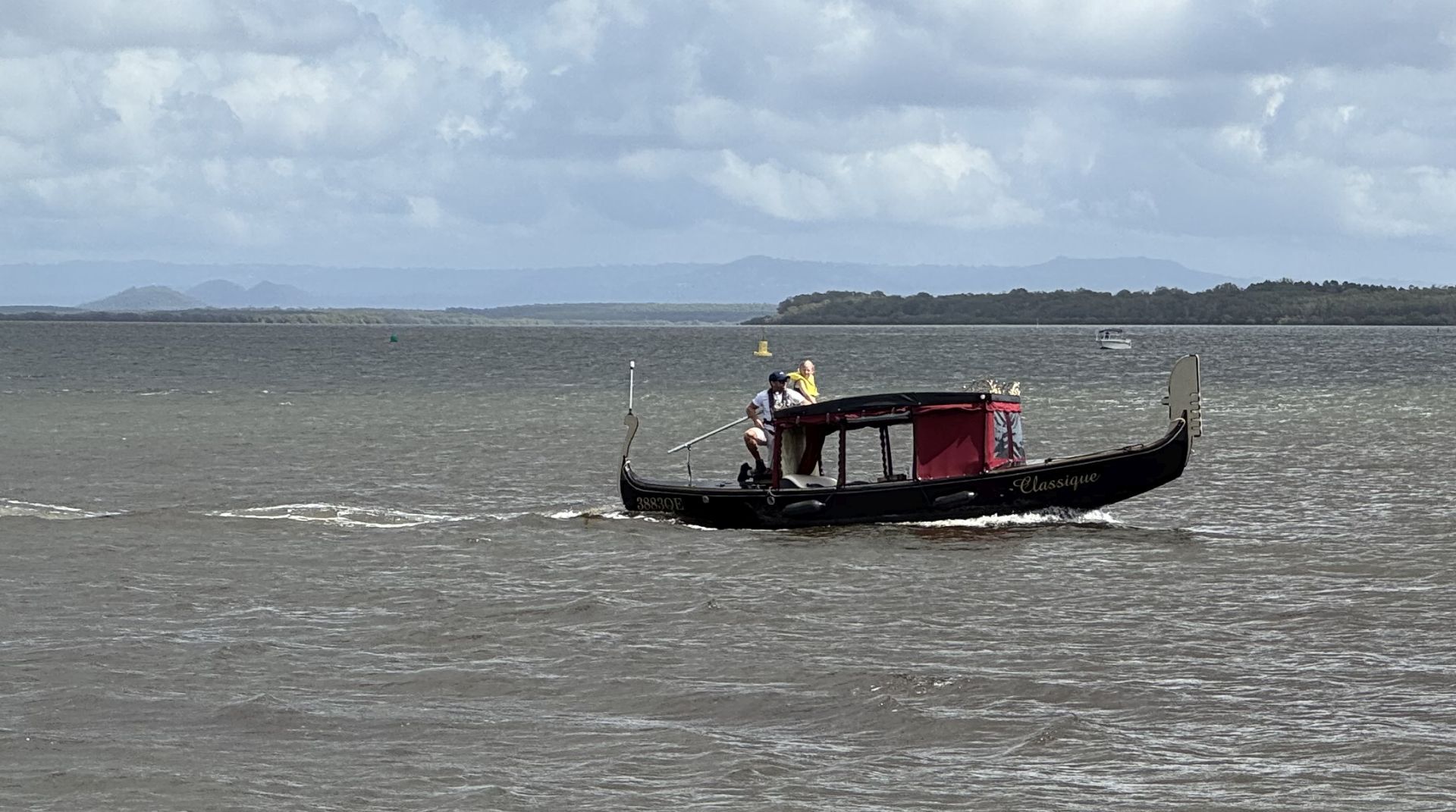 The Gondola returns to Bribie Waters