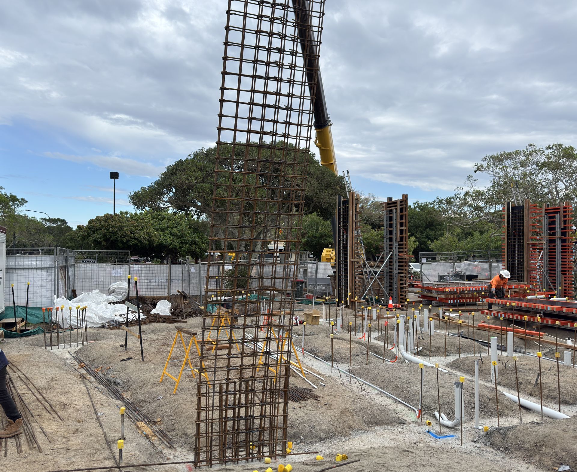 Woorim change room facilities construction