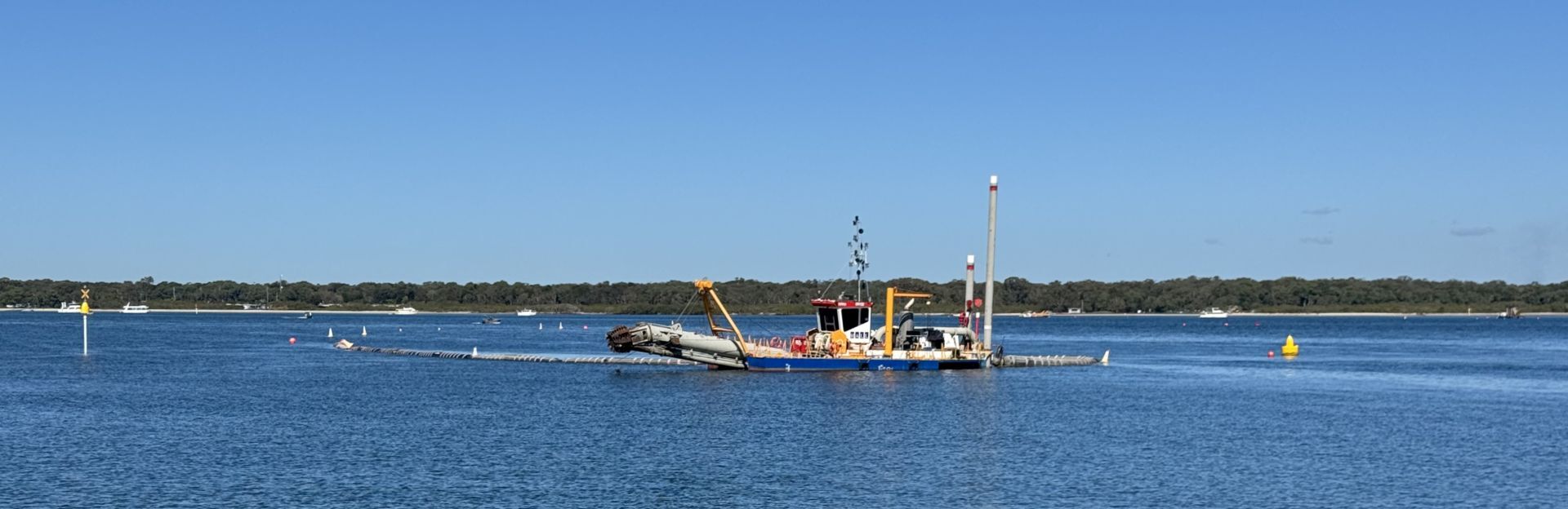 Dredging of Dux Creek, Banksia Beach
